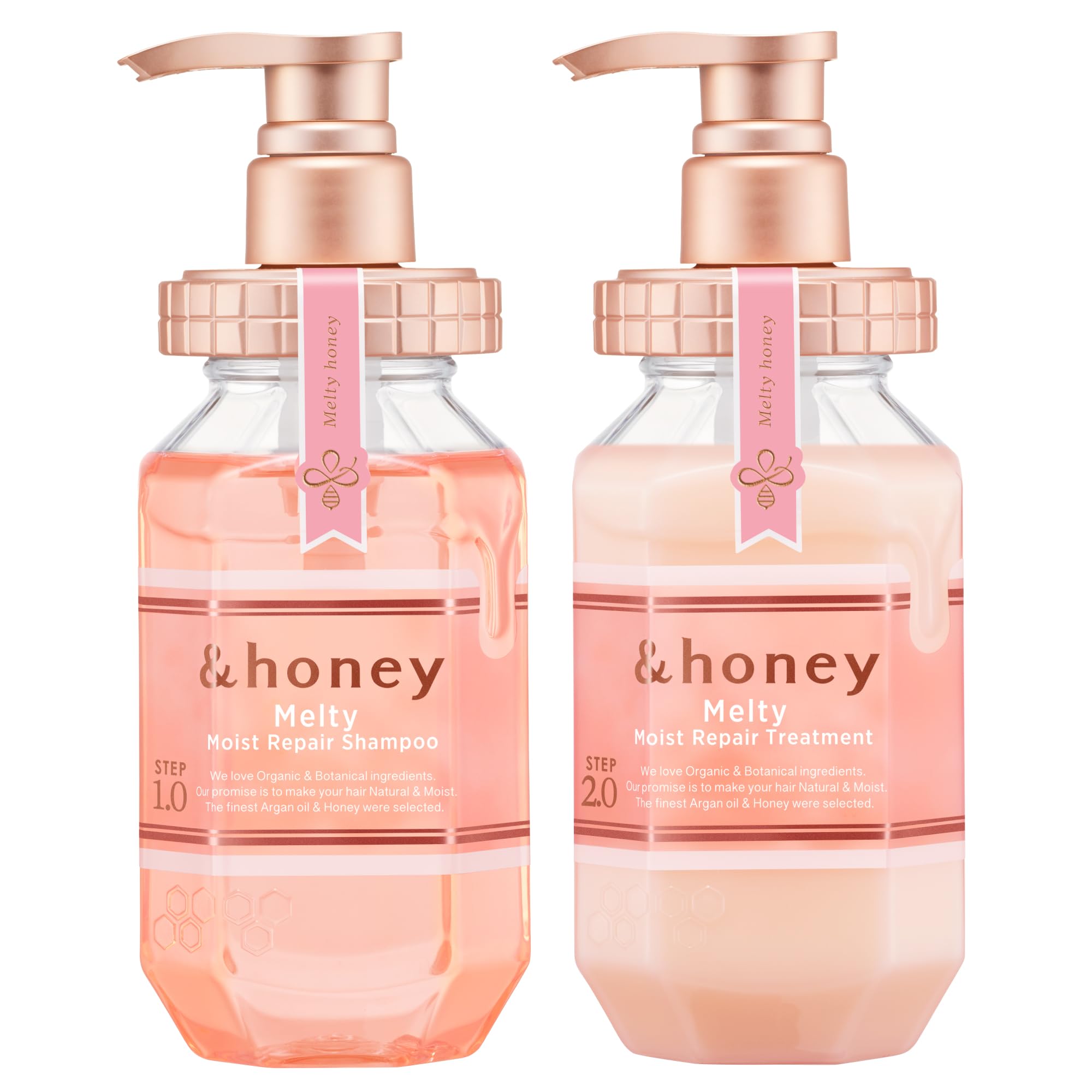 honey メルティ モイスト シャンプー トリートメント各2セット Amazon | &honey (アンドハニー) メルティ モイスト シャンプー